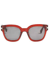 Amiri Unisex Classic Logo Sunglasses in translucent red - women's accessory