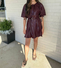 Strut & Bolt - Courtney Faux Leather Dress