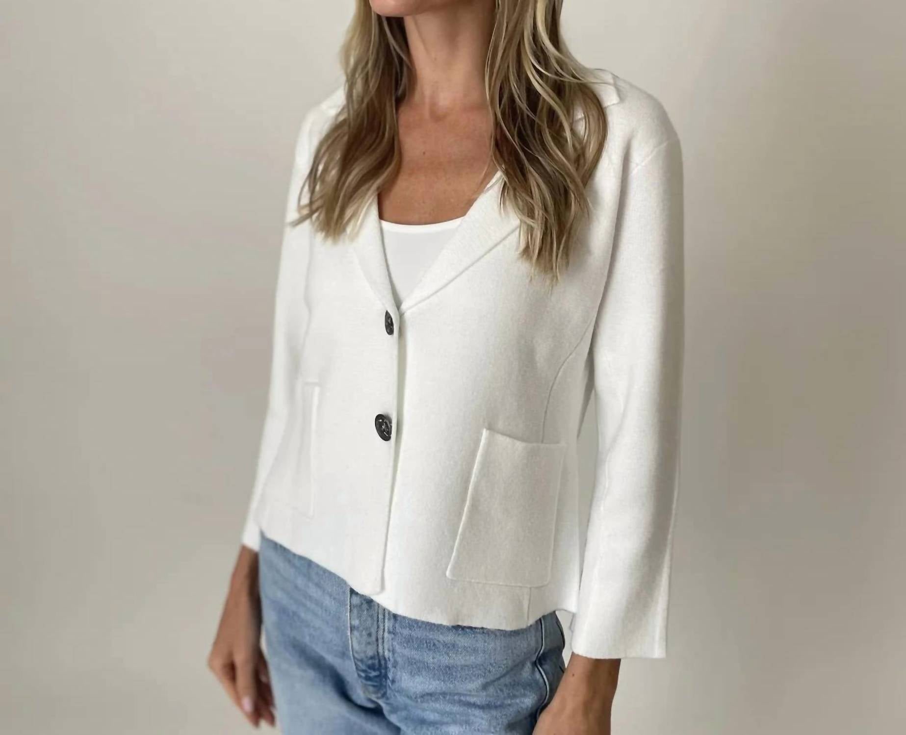 Six/Fifty - Louisa Knit Blazer