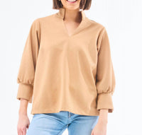 Mary Square - Jocelyn Camel Top