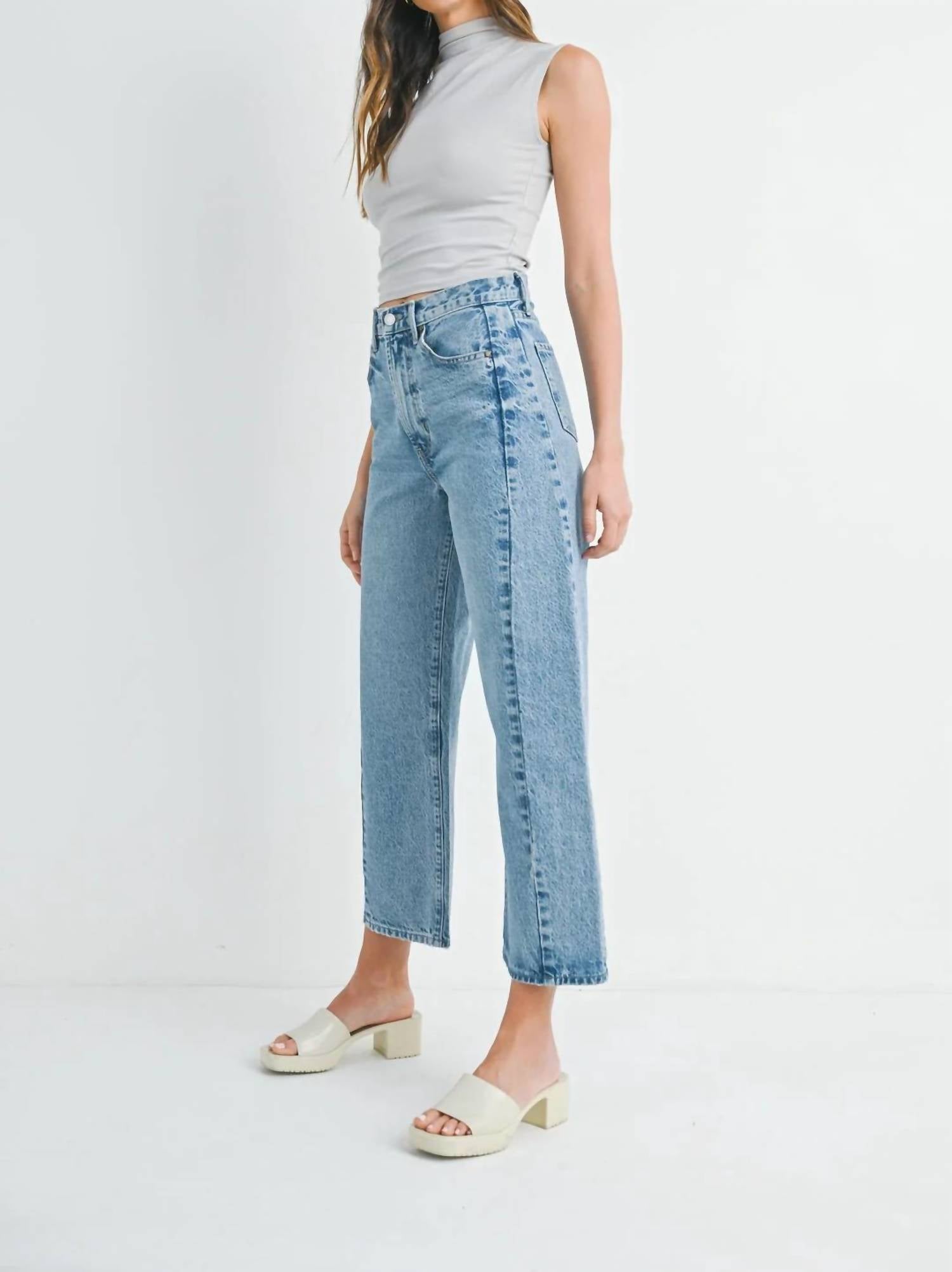 Just Black Denim - Barrel Twist Jeans
