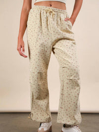 Very J - Floral Print Pants
