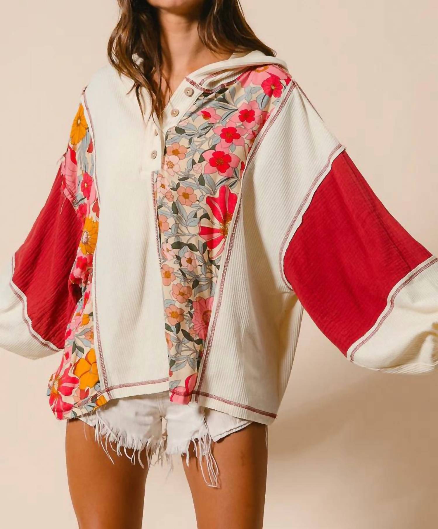 Bibi - Blush & Bloom Hoodie