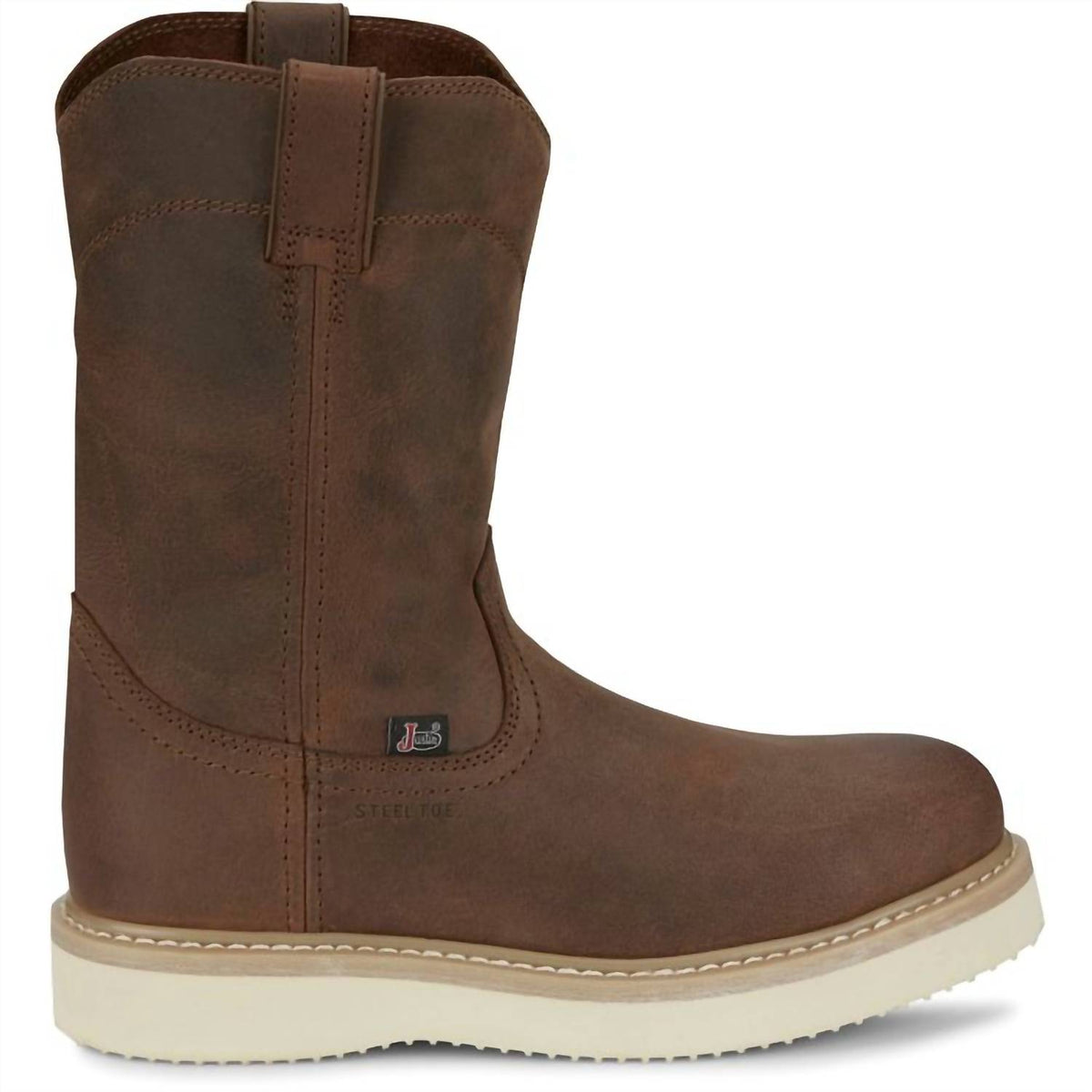 Justin - Men's Ram Work Boot - Wide
