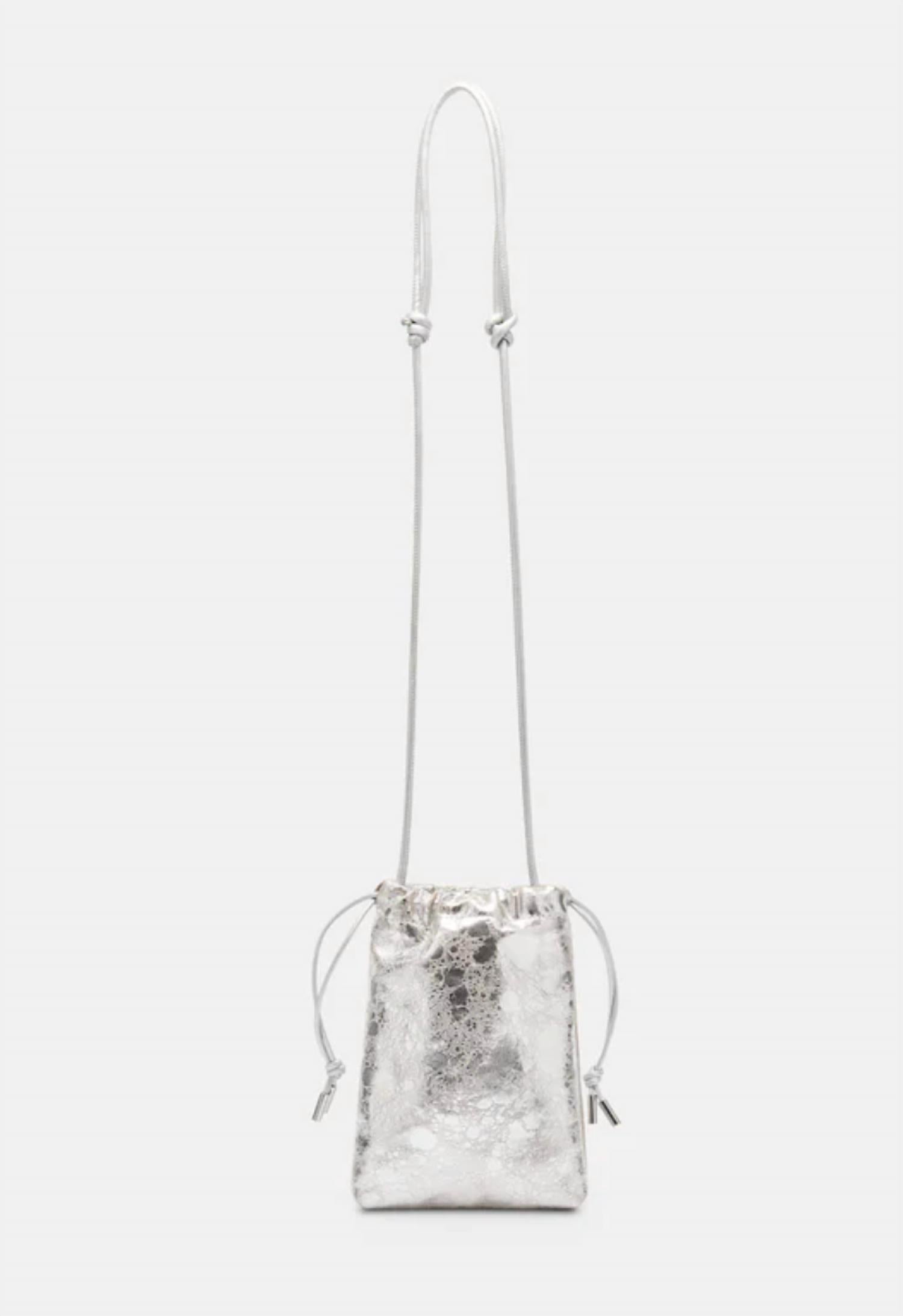 Dolce Vita Women's Evie Crossbody Purse in silver - women's bag