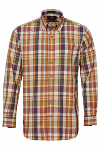 Viyella - Men's Plaid Button Down Shirt