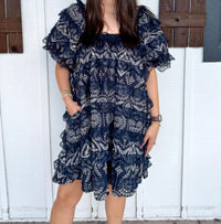 Sophie The Label - Marnie Lace-trimmed Boho Dress