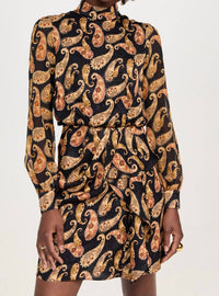 Saloni - Draped Isa Short Dress