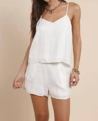 Sadie & Sage - Heritage Front Pleated Shorts