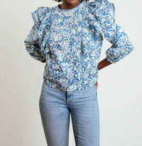 Laroque - Claire Ruffle Sleeve Blouse
