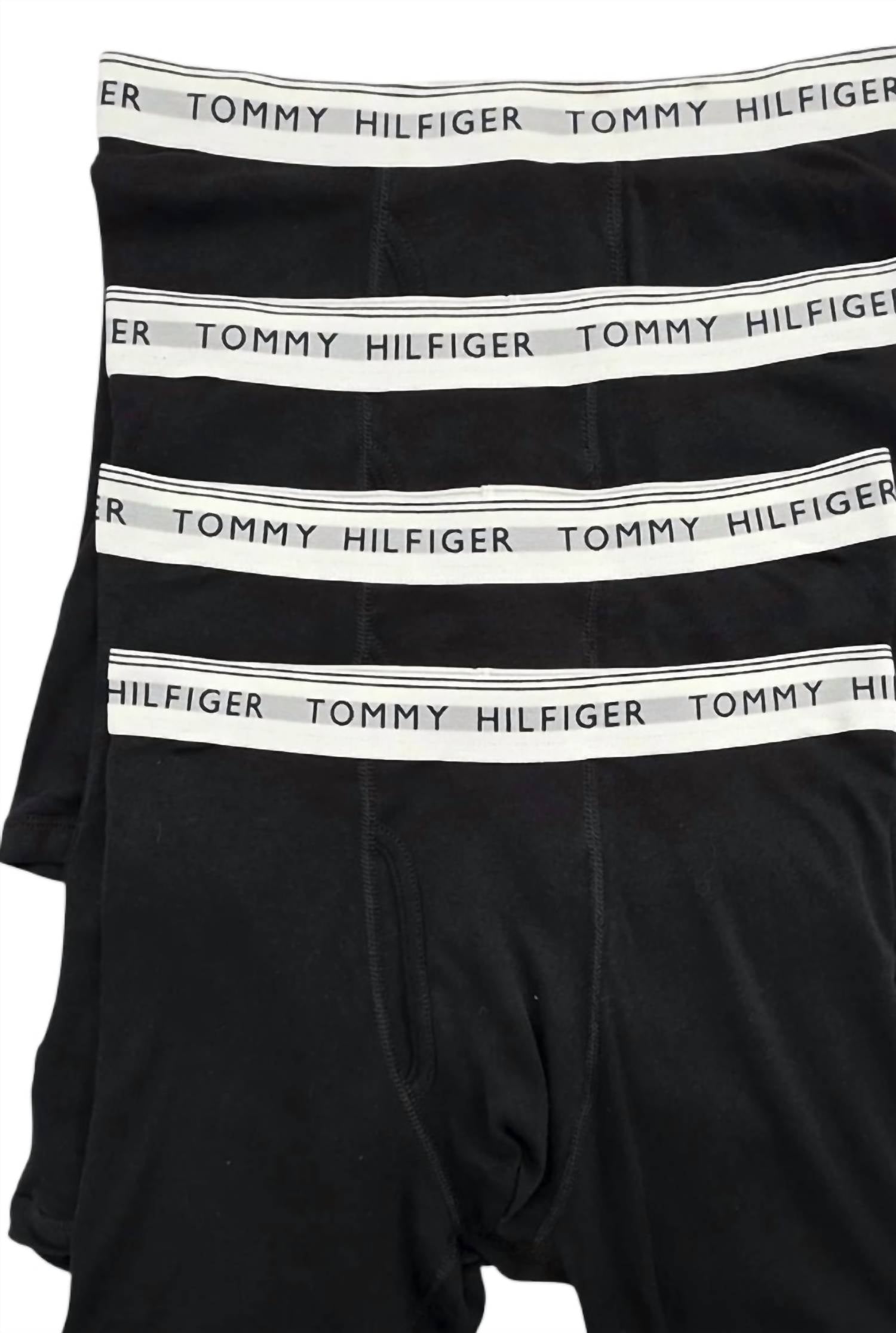 Tommy Hilfiger - Men's Cotton Classics Boxer Brief - 4-pack