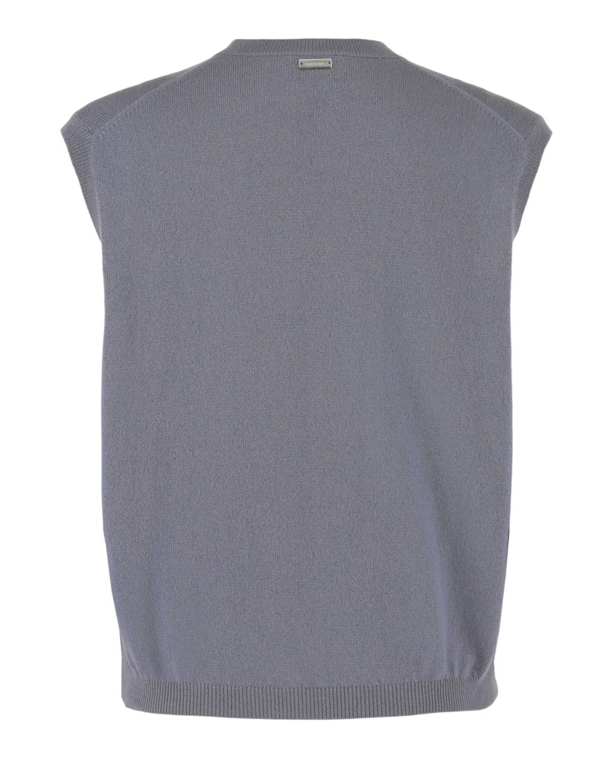 Salvatore Ferragamo - Women's Ribbed Cashmere Knit Vest