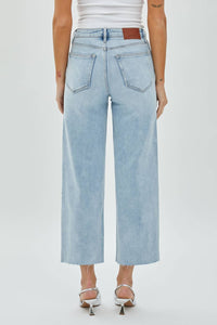 Hidden - Nori High Waist Cropped Wide Pants