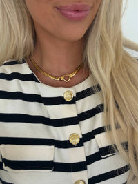 Chansuttpearls - The Lila Heart Pendant