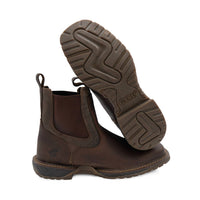 Cebu Men's Thunder Chelsea Boots in brown cafe - men's boots - view 4