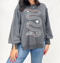 Free People - Graphic Camden Pullover