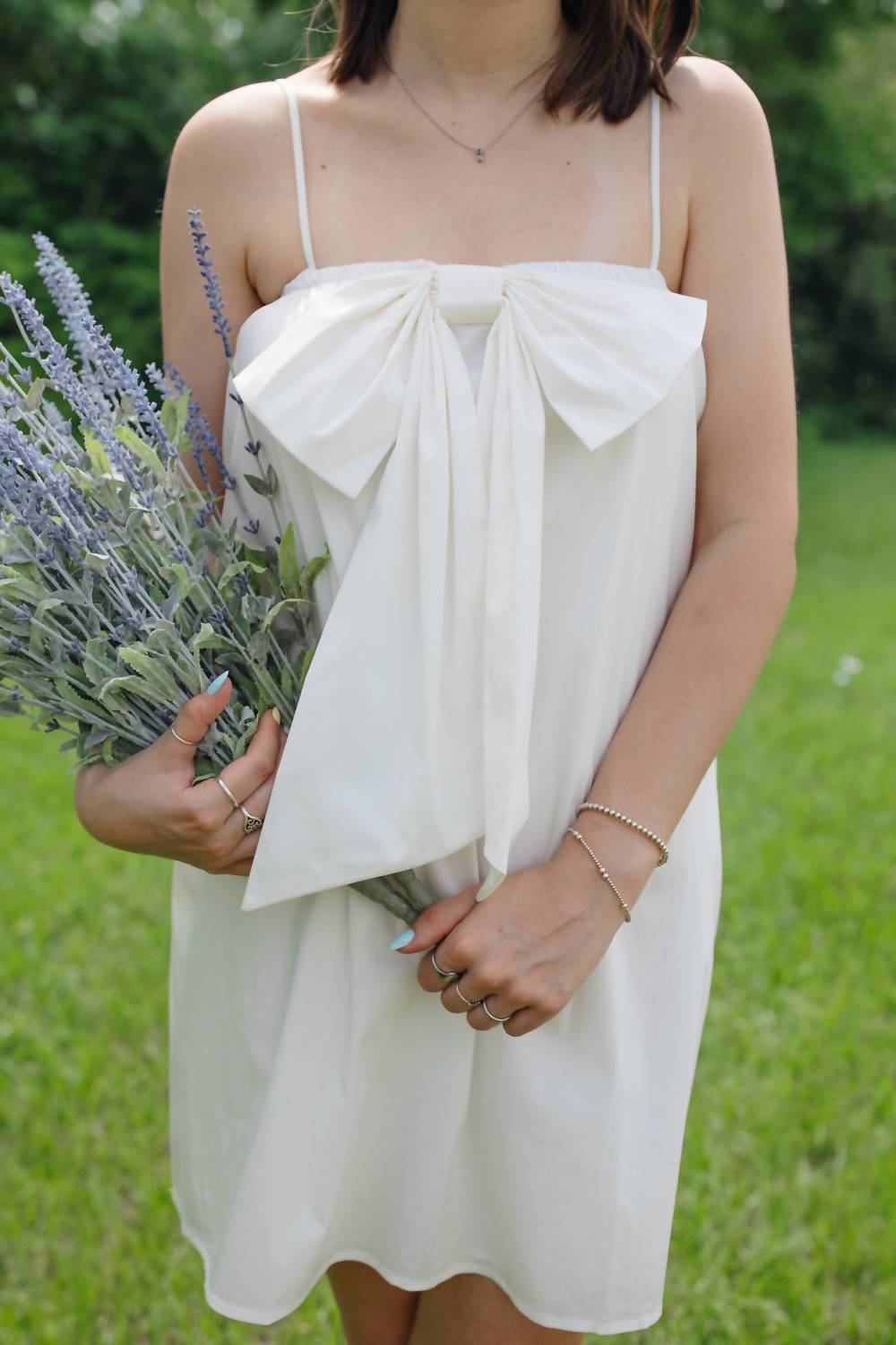 Lalavon - A Bow On Top Dress