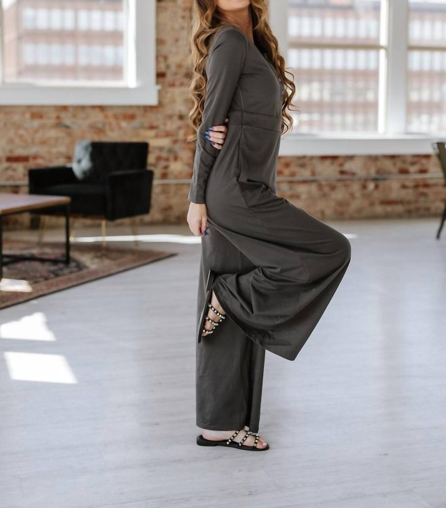 Liam & Company - Cody Knit Jumpsuit