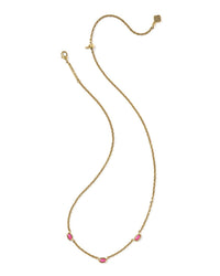 Kendra Scott - Mini Elisa Three Stone Strand Necklace