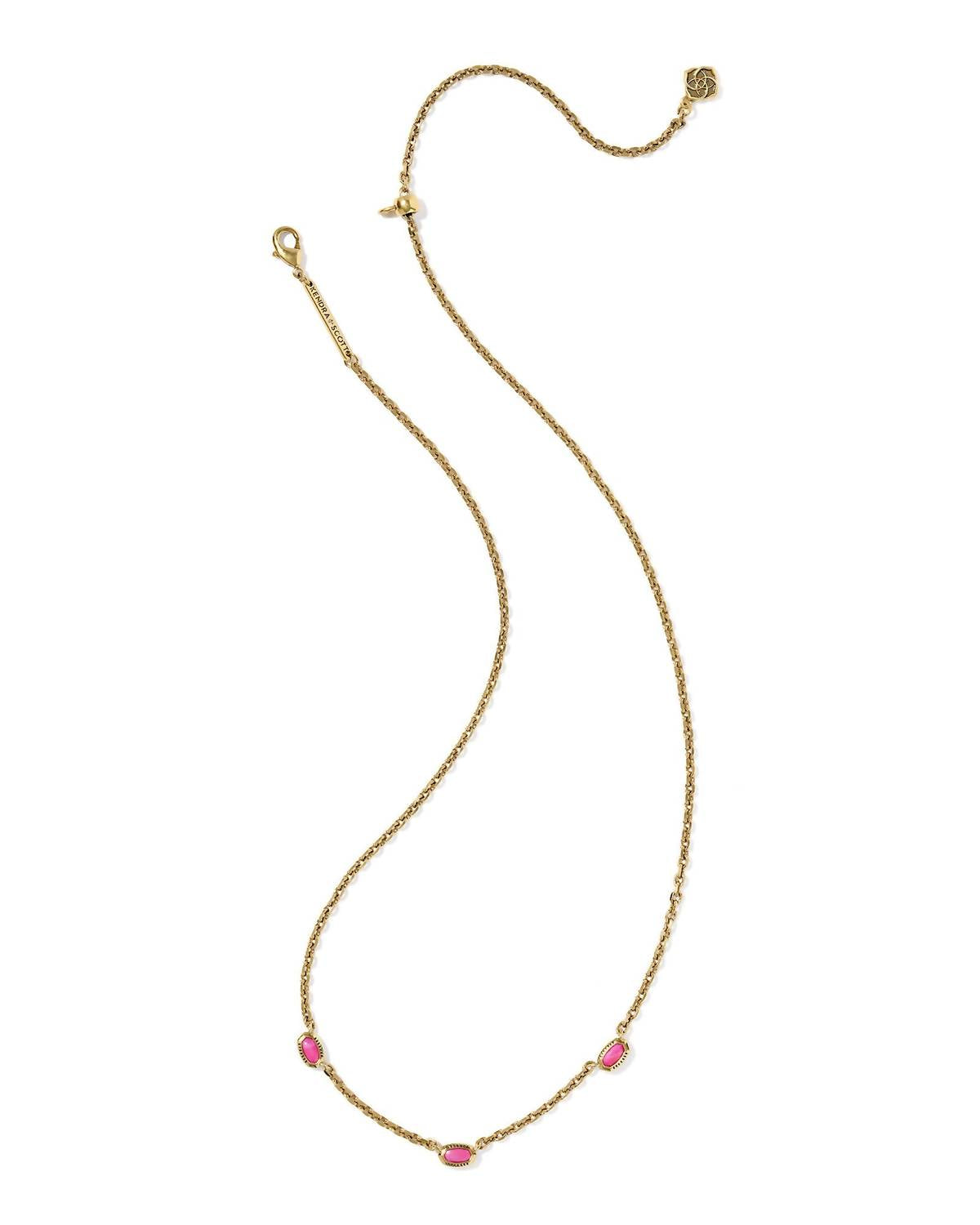 Kendra Scott - Mini Elisa Three Stone Strand Necklace
