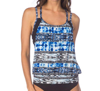 Kenneth Cole - Go Girl Layered Tankini Top