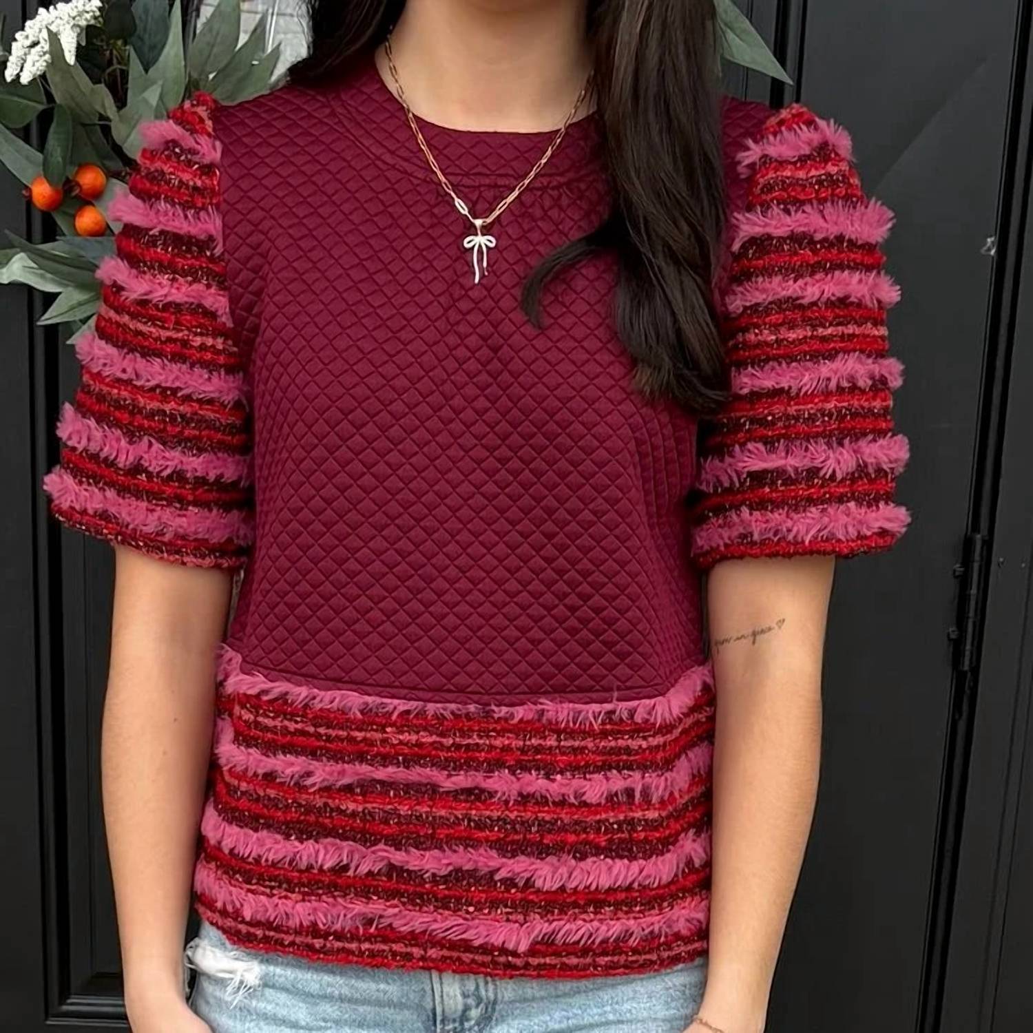 Voy - Edith Sweater Style Blouse