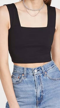 Susana Monaco - Wide Strap Crop Top
