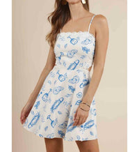 Sage The Label - Citrus Splash Cutout Dress