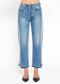 Noend - Upcycled Crop Straight Jeans