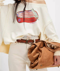 Free People - Sardine Camden Sweatshirt Top