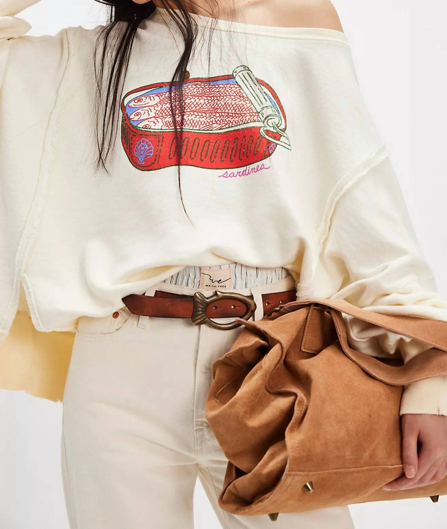 Free People - Sardine Camden Sweatshirt Top