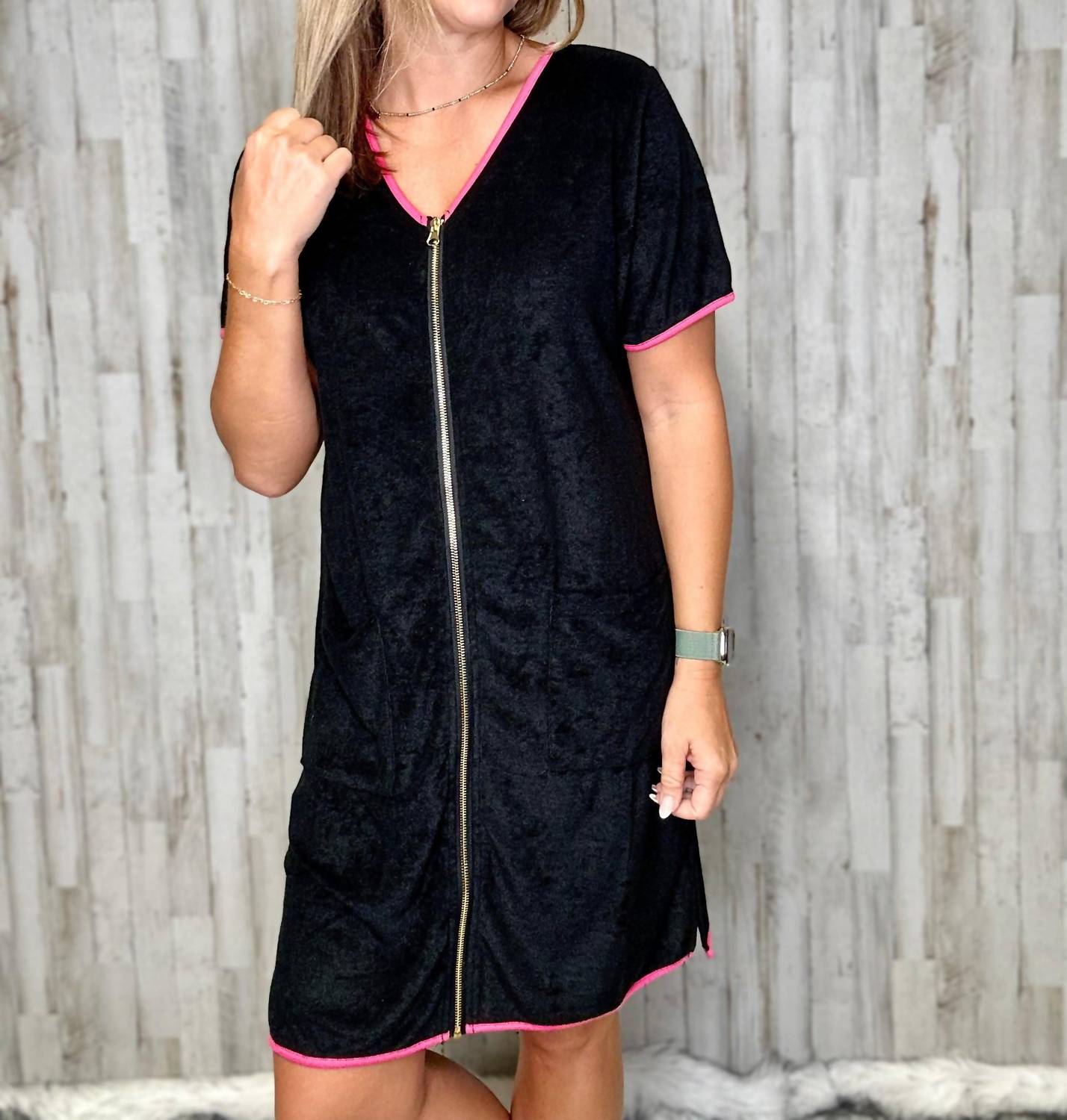 Jess Lea - All Dolled Up Zip Up Robe Dress