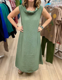 Cut Loose - Cowl Neck Maxi Dress