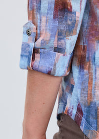 Fdj - Quarter Sleeve Henley Top