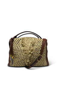 Kempton & Co. - Women's Benz Holdall Aran Raffia Bag