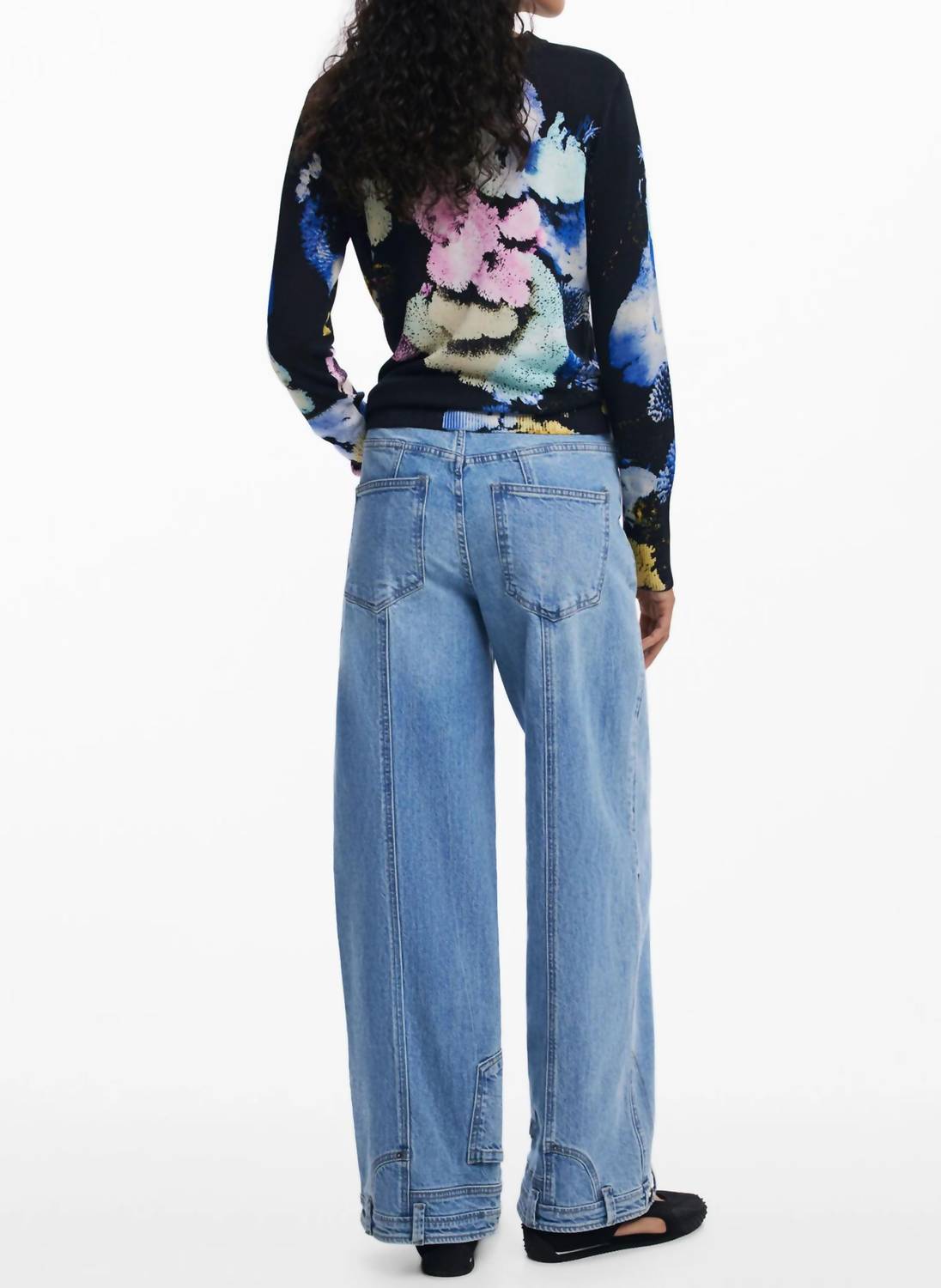 Desigual - Nenufar Lacroix Print Sweater