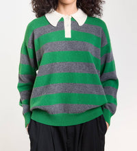 &Daughter - Edith Stripe Polo Top