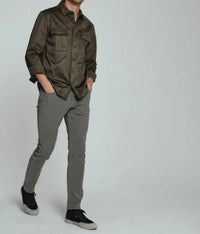 7Diamonds Men's Generation 5-pocket Pant in iron - men's jeans - detail view