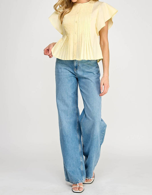 Ellison - Short Sleeve Kaftan Blouse