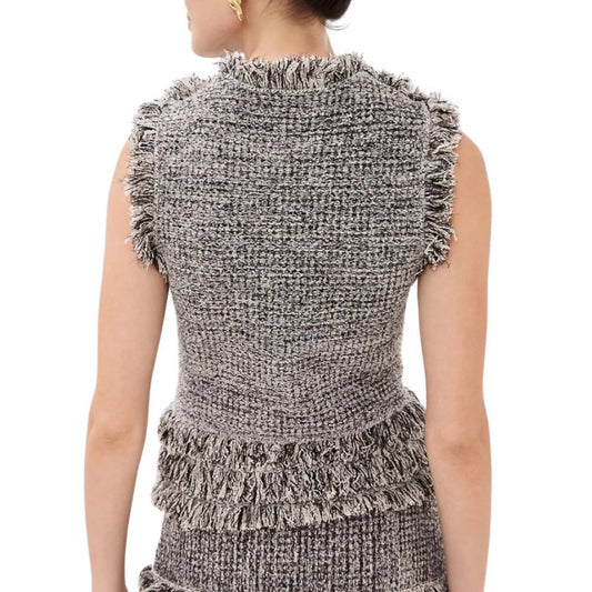 Ulla Johnson - Kassi Knit Tweed Sleeveless Top