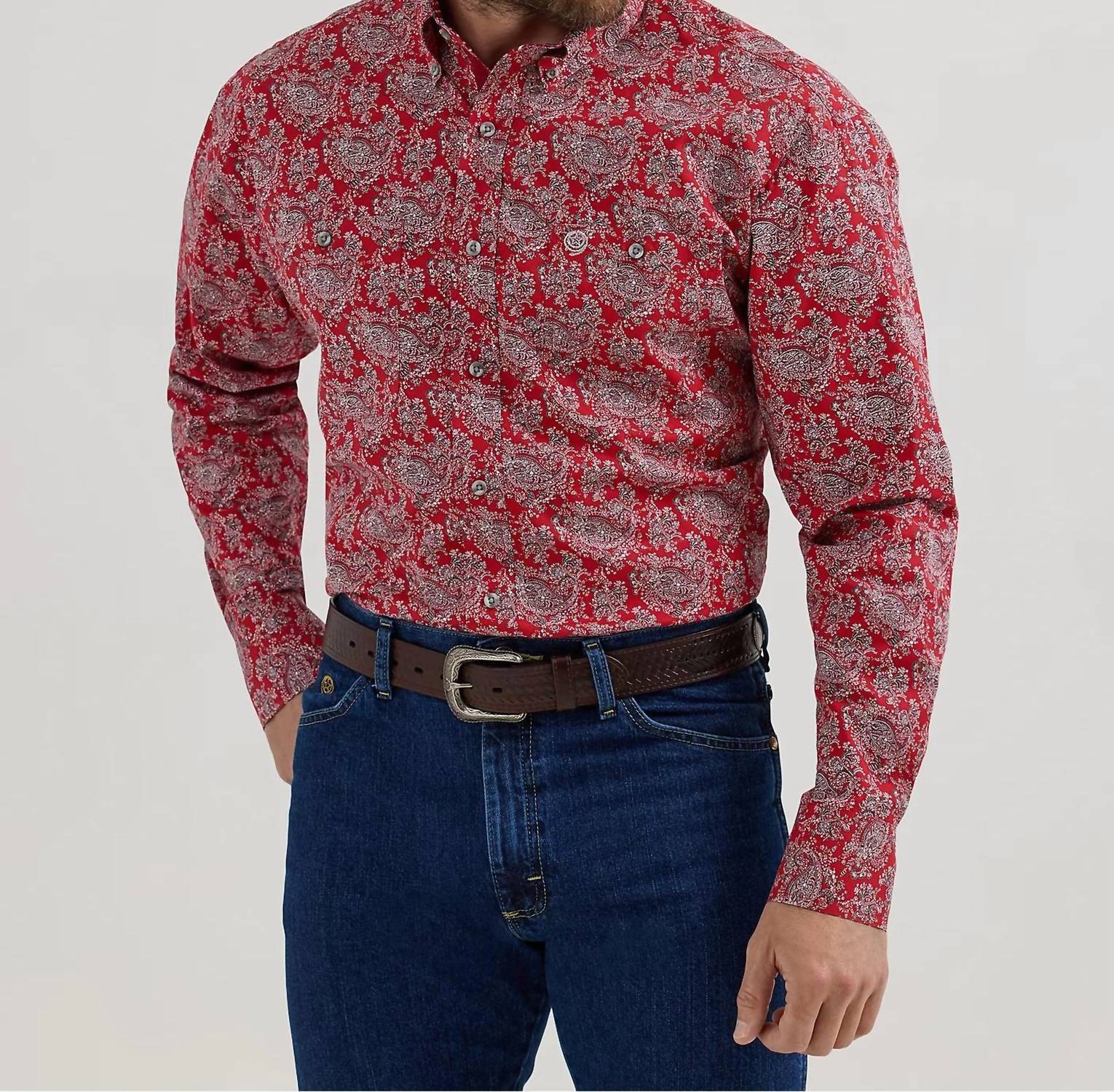 Wrangler - Men's George Strait Two Pocket Shirt