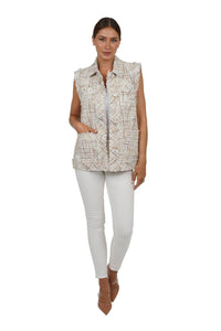 Love Token - Tasha Sleeveless Jacket