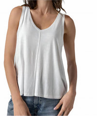 Lilla P - Shirred Back V-necktank
