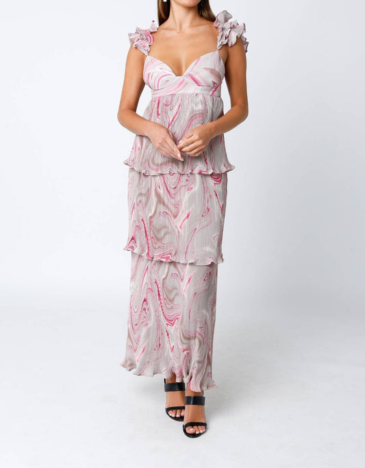 Ruffled Maxi Dress