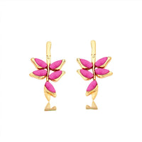 Ayla - Women's Heliconia Earrings