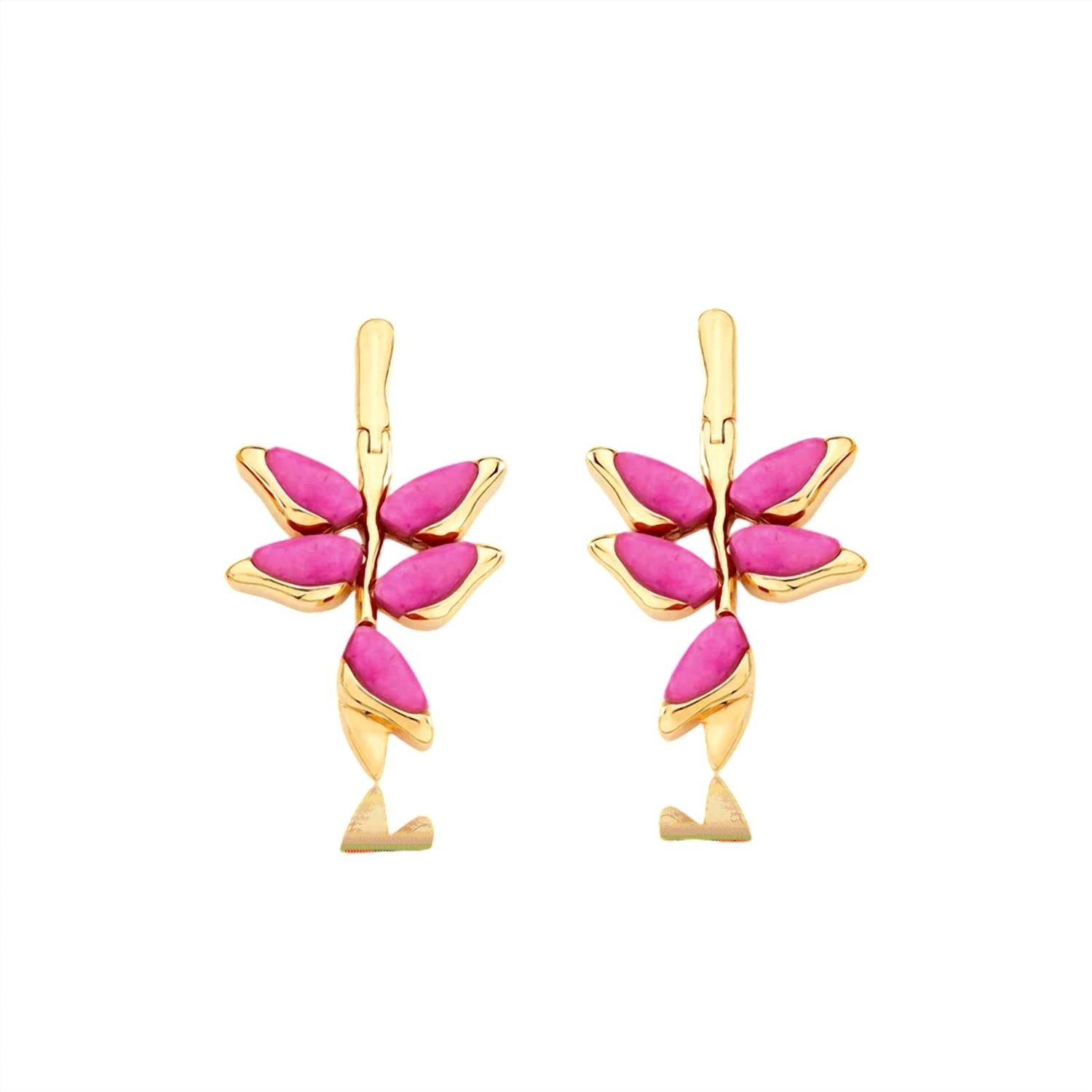 Ayla - Women's Heliconia Earrings