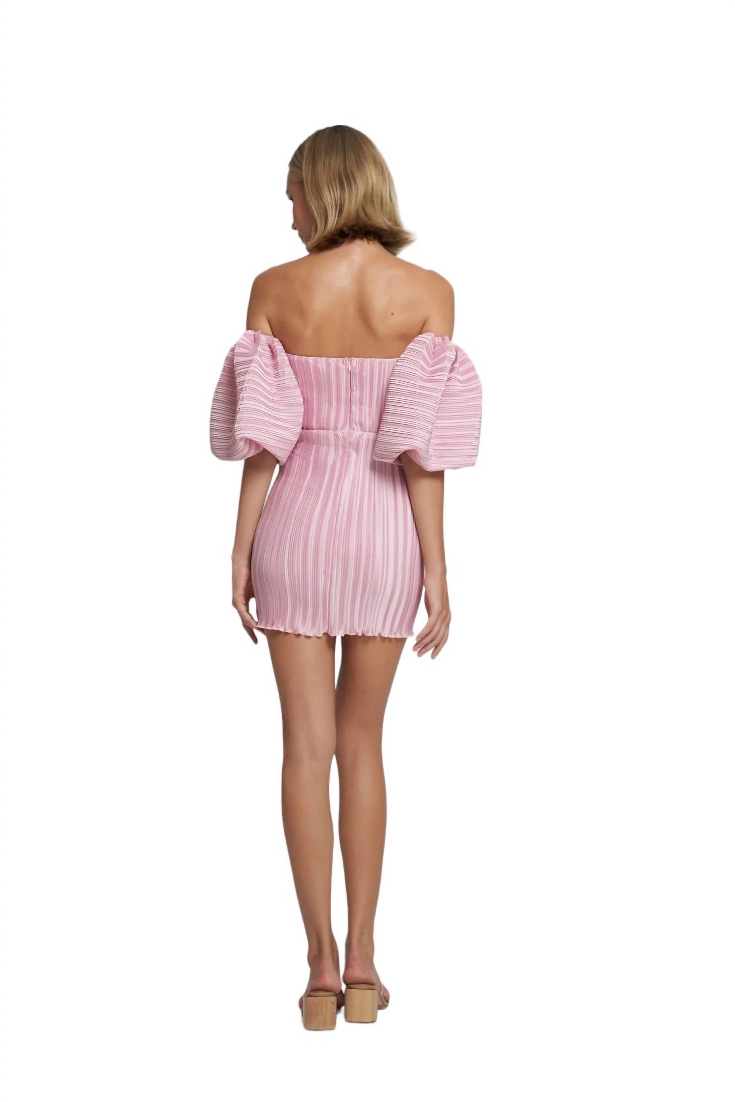 L'Idee - SIRENE SLEEVELESS MINI DRESS