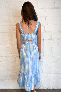 Day + Moon - Spring Scallop Detailed Dress