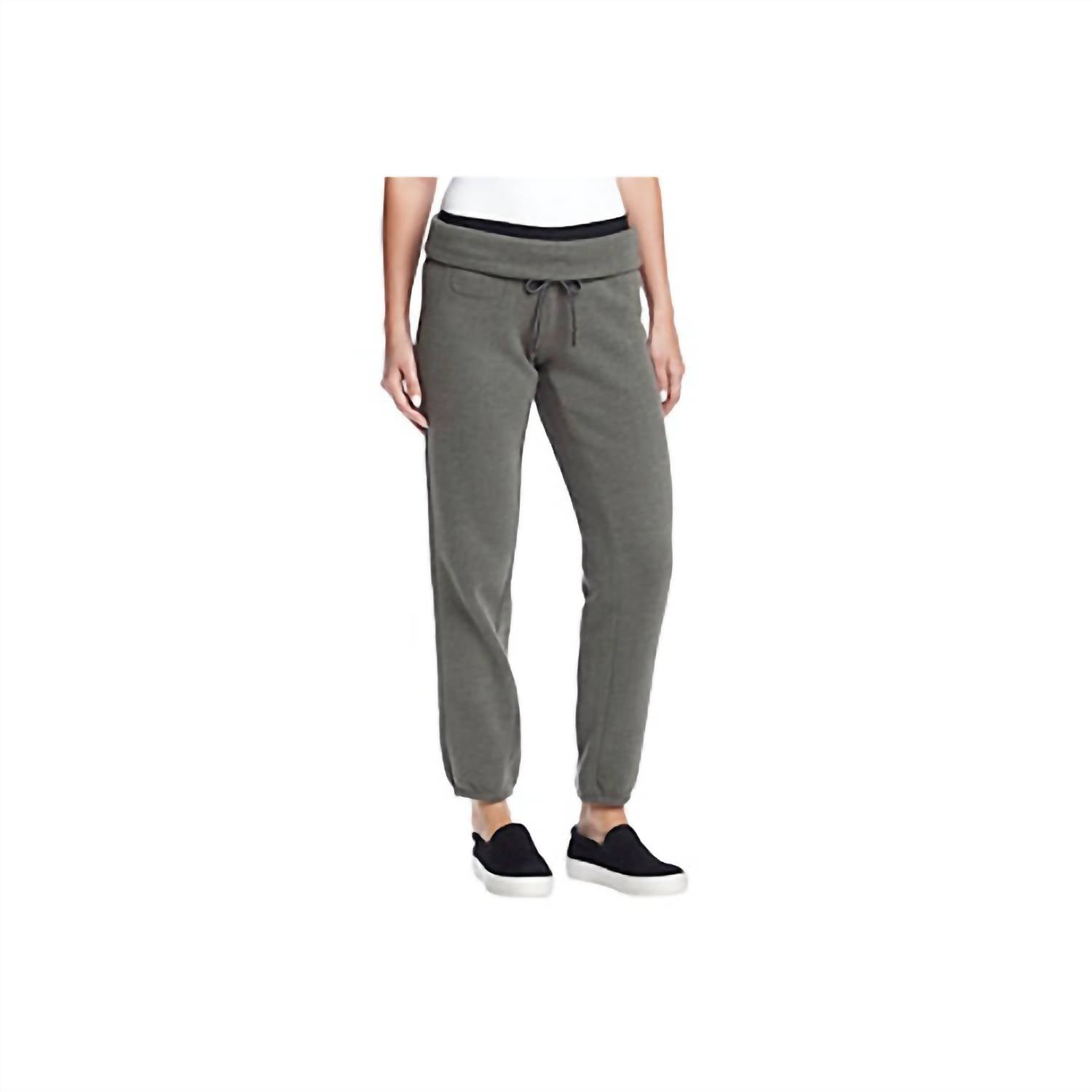 Calvin Klein - Activewear Reflective Tape Rollover Sweatpants
