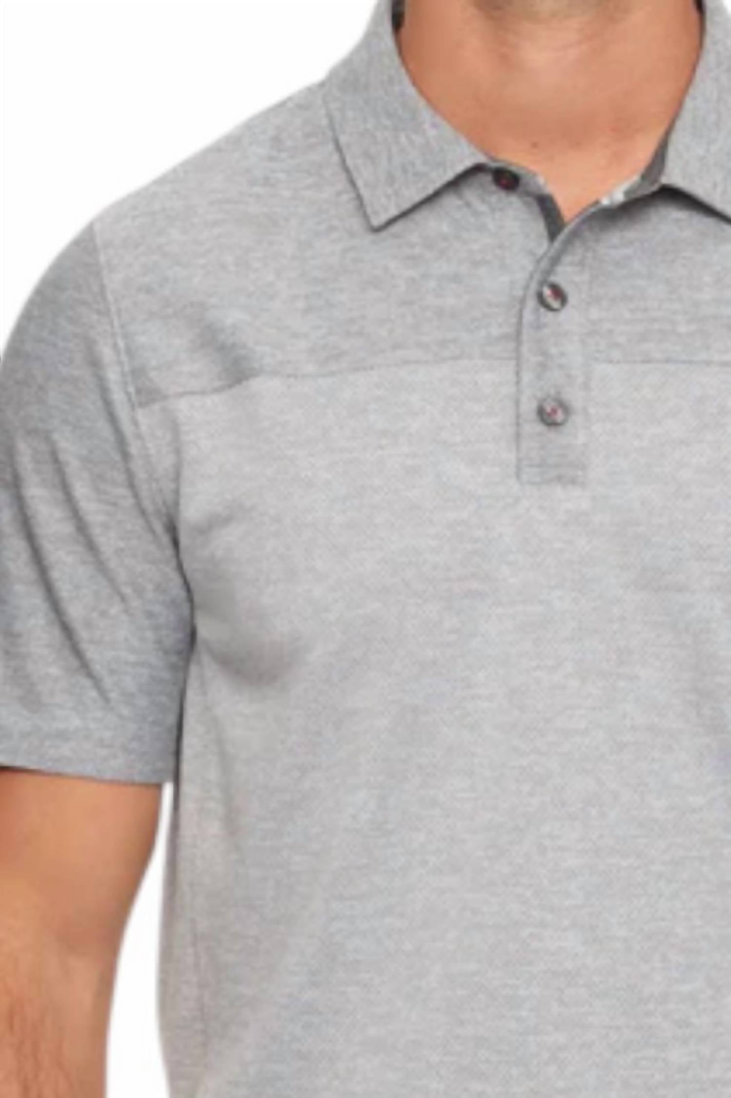 Flags & Anthem - Louisville Short Sleeve Blocked Performance Polo